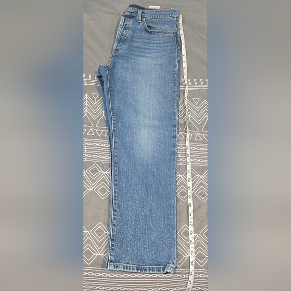 Levis Womens Classic 501 Straight Leg Button Fly Jeans Size 28 - Picture 2 of 10